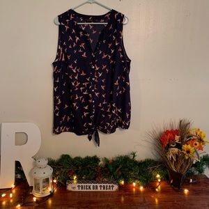 Blue Bird Tank Top